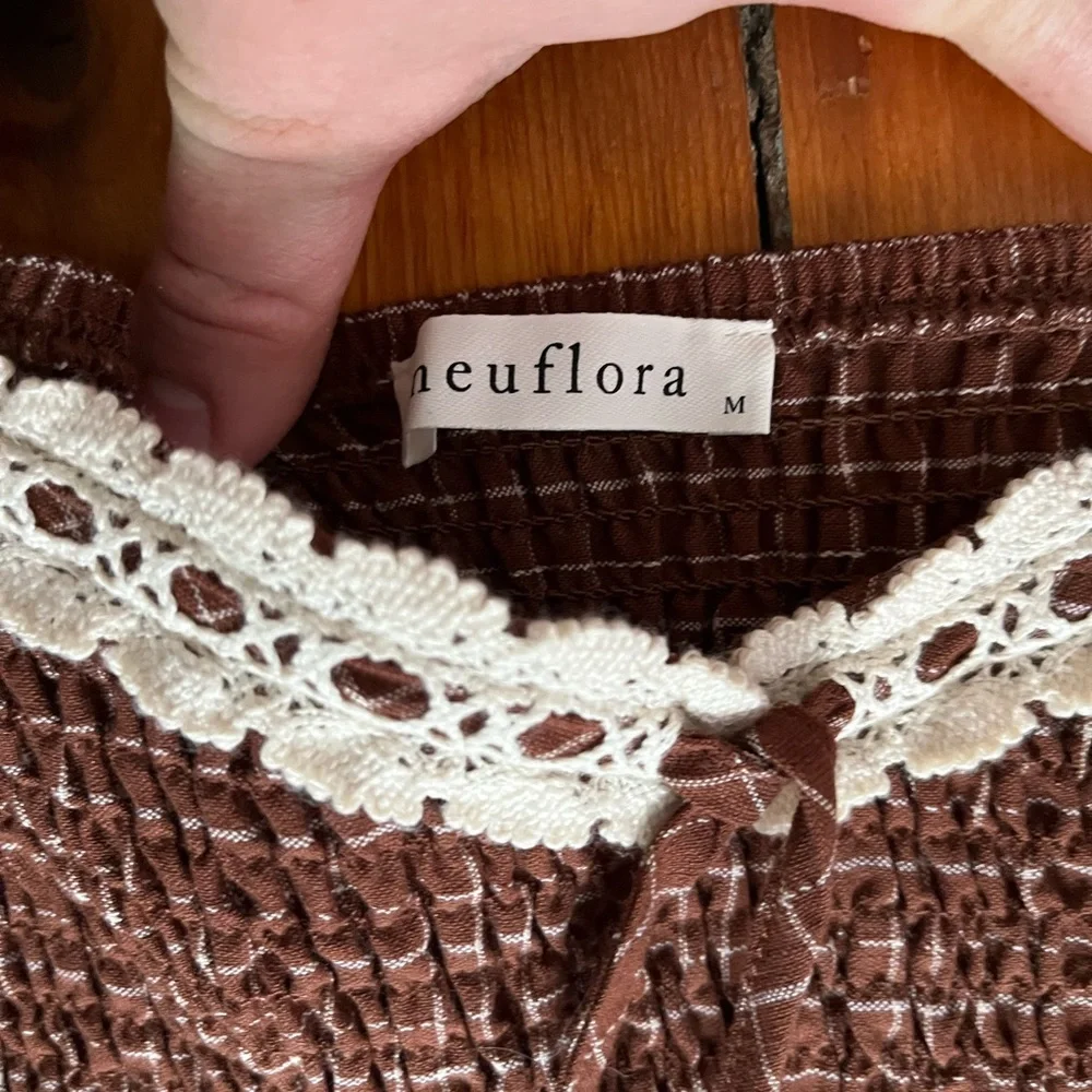 Neuflora Dublin Dress in Rust - Medium - Picture 3 of 3